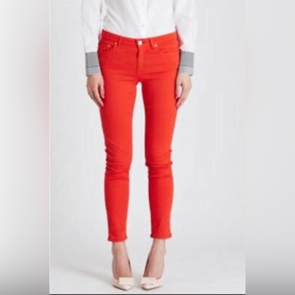 Acne Studios Denim - ACNE Studios Skinny Jeans - Skin 5 Orange Dye